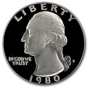1980-S Washington Quarter Gem Proof 1980-S Washington Quarter Gem Proof